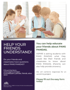Help your friends understand PANS PANDAS
